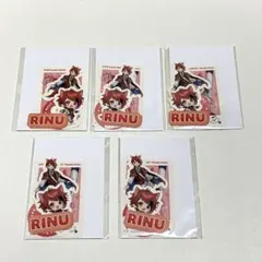 【匿名】すとぷり EXPO ステッカー 莉犬 5枚 （ST499