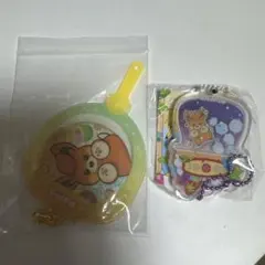 パモ　ポケモン　韓国　ガチャ　うちわ缶バッジ　シェイカーキーリング　釜山のサムネイル