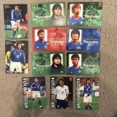 2004 Calbee サッカー日本代表 トレーディングカード 묶음 판매