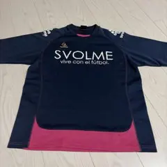 SVOLME サッカー フットサル プラクティスシャツ ネイビー ピンク