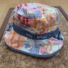トミーヒルフィガー パッチワーク バケットハット　キッズのサムネイル