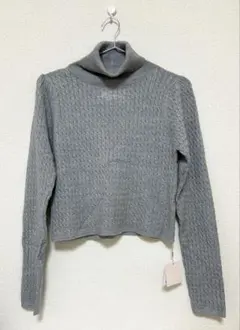 【新品タグ付き】NICE CLAUP 長袖ニット