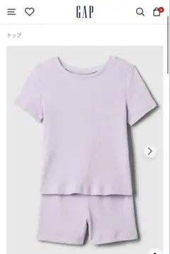 【新品】baby GAP リブ 2点 セットアップ 95サイズ/2years