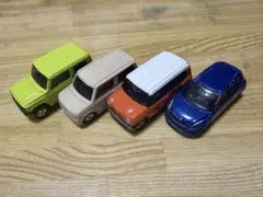 トミカ　スズキ車4台まとめセットのサムネイル