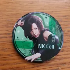 はたらく細胞 缶バッジ　ナチュラルキラー細胞仲里依紗