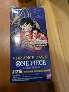未開封ワンピースカードROMANCE DAWN OP-01 BOXダメージ有り - メルカリ