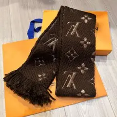 美品⭐️LOUIS VUITTON ルイヴィトン⭐️ ロゴマフラー ブラック 2025年最新】ルイ・ヴィトンマフラーの人気アイテム - メルカリ
