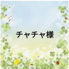 チャチャ様確認用②