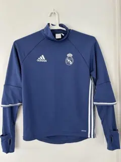 adidas Real Madrid ネイビー長袖ウェア