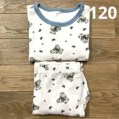 ♡春秋 くまさんパジャマ (120)♡
