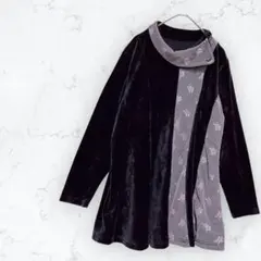 異素材 チュニック