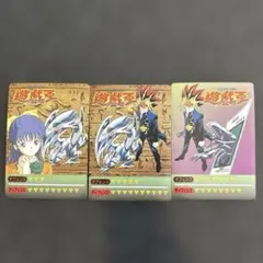 青眼の白龍　丸昌　遊戯王　シルバー　決闘者デュエリストシール　当時物 遊戯王決闘者（デュエリスト）シール」青眼の白龍 ブルーアイズ - メルカリ