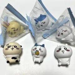 ちいかわ インテリアミニフィギュア ガチャ セット うさぎ ハチワレ ラッコ