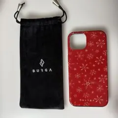BURGA 雪の結晶デザイン iPhone13ケース