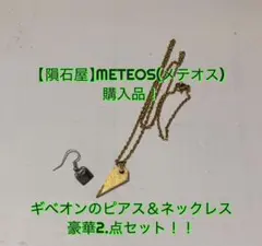 隕石屋METEOS(メテオス)購入品！ネックレス & ピアスセット