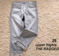 【★美品★】upper hights クロップドデニムTHE RAGGEDのサムネイル