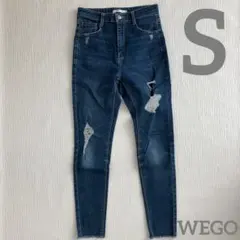 WEGO ダメージデニム スキニーパンツ サイズS デニムパンツ
