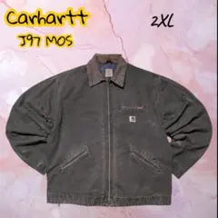 90s Carhartt J97 MOS デトロイト 古着 蜂の巣 フェード
