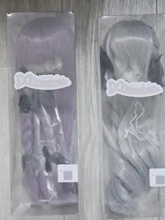 みさんとるーぷ ドール用9inchウィッグ 2種セット　dd　ドルフィドリーム