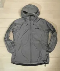 Patagonia グレー シェルジャケット　レインジャケット　テック H2no