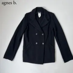 美品　agnes b. アニエスベー　ウールジャケット　ダブルブレスト　1のサムネイル