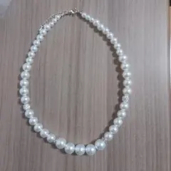 新品未使用○ホワイトパールネックレス⭐入学式やフォーマルパーティーに