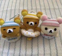 新品未使用　リラックマ　コリラックマ　うきわマスコットキーチェーン