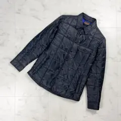 BEAMS Thermore キルトシャツジャケット 中綿 黒 M*JD143