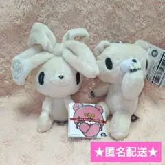 ✳チャックスGP 汎用うさぎ キャロットベリーマスコット（ホールド）ホワイト✳ タグ付き】汎用うさぎぬいぐるみ 1周年 チャックスGP キャロット