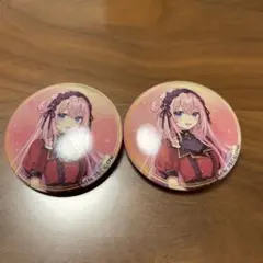 巡音ルカ　初音ミク　ファミリーマート　ファミマ　缶バッジ　2個セット