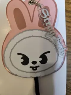 Stray Kids ミニうちわキーホルダー　リノ　リービット スキズ