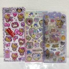 サンリオ シール ドロップジュエル キラキラジュエル 日焼けキティ 3枚セット