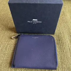 ペッレモルビダ マネークリップ ネイビー - メルカリ