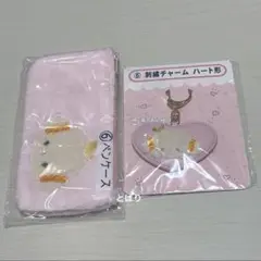 Sanrio サンリオ こぎみゅん当りくじ ペンケース&刺繍チャームの2点セット