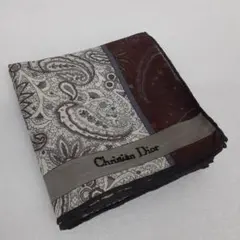 Christian Dior　メンズハンカチ　コットン100%　0209-014