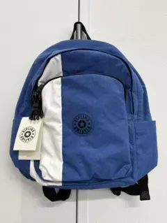 Kipling DELIA バックパック ブルー ホワイトのサムネイル