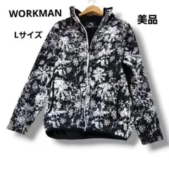 ​【美品】ワークマン フィールドコア 裏起毛 フルジップパーカージャケット Lのサムネイル