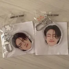 ハルト treasure 顔アクキー カプセルトイ 喜怒哀楽【怒楽】