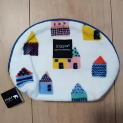 終値【新品】キッピスkippis　ハウス柄 　ポーチ　タオル美術館　北欧雑貨のサムネイル