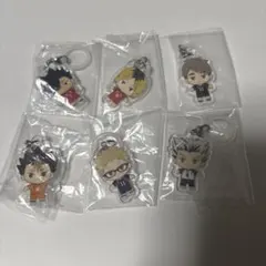 ハイキュー めじるしアクセサリー　黒尾鉄朗　孤爪研磨　宮治　月島蛍　木兎光太郎