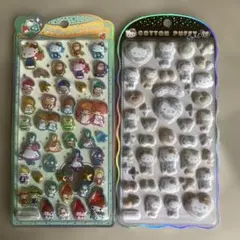 サンリオ シール 2点セット うるちゅる コットンパフィ