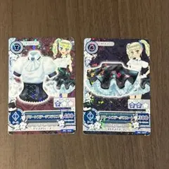 値下げ中　アイカツ！カード　グリーンステージトップス　グリーンステージスカート