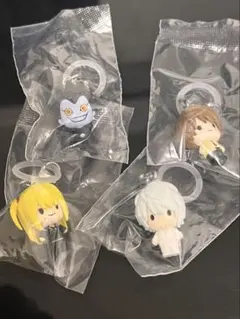 『新品』DEATHNOTE デスノート めじるしアクセサリー　4個セット