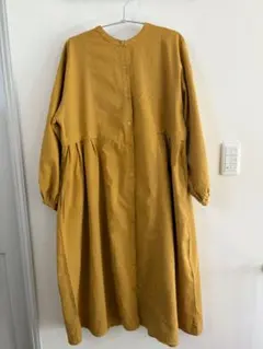 マスタード ロングワンピース