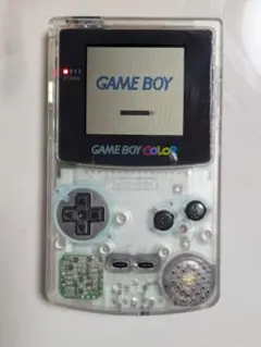 【動作確認済】任天堂 ゲームボーイカラー 本体 クリア GBC
