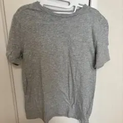 GAP グレー Tシャツ ポケット付き　XL 150 100%コットン