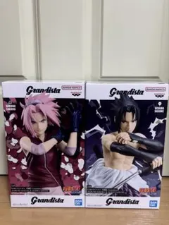 NARUTO-ナルト- 疾風伝 Grandista 春野サクラ&うちサスケ