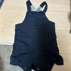 COMME CA DU MODE ブラックオーバーオール