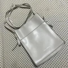 ★限定値下★MONO COMME CA モノコムサ ショルダーバッグ ホワイト