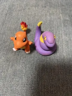 ポケットモンスター　ヒトカゲとアーボ フィギュアセット